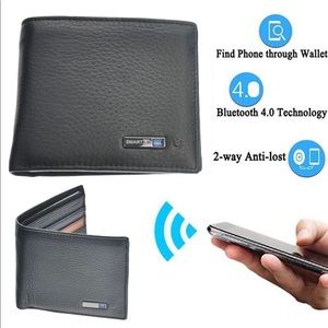 NEW!Genuine leather Bluetooth Anti-Lost Wallet